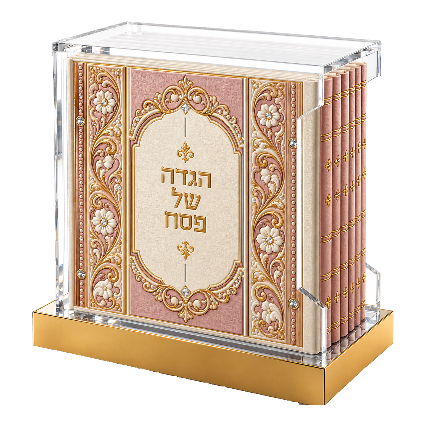 סט הגדות עם מעמד - 5