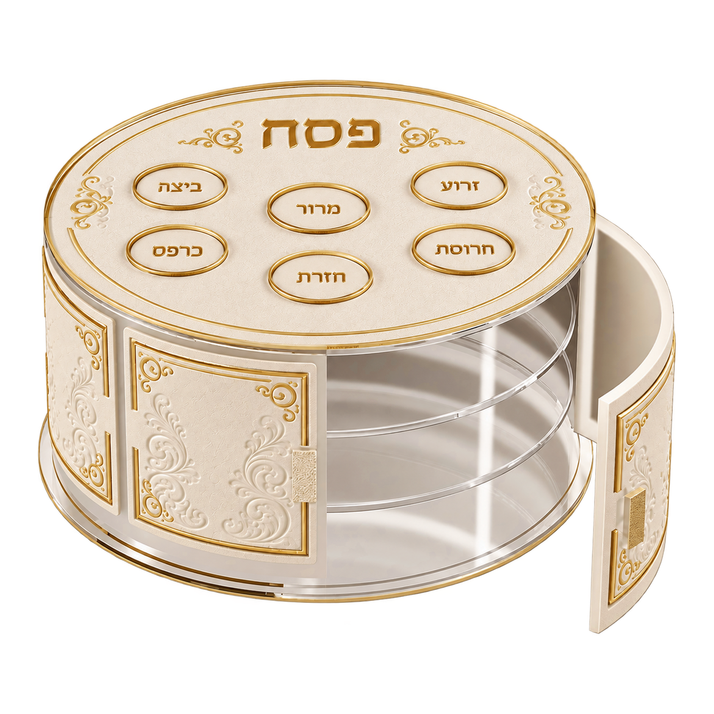 קערת סדר ומגירות מצה - 3