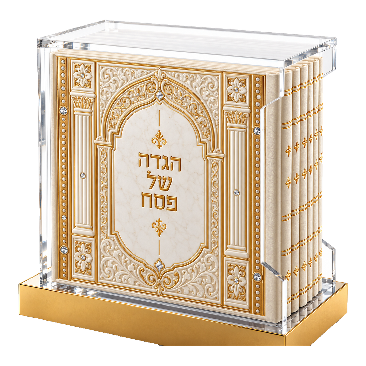 סט הגדות עם מעמד - 4